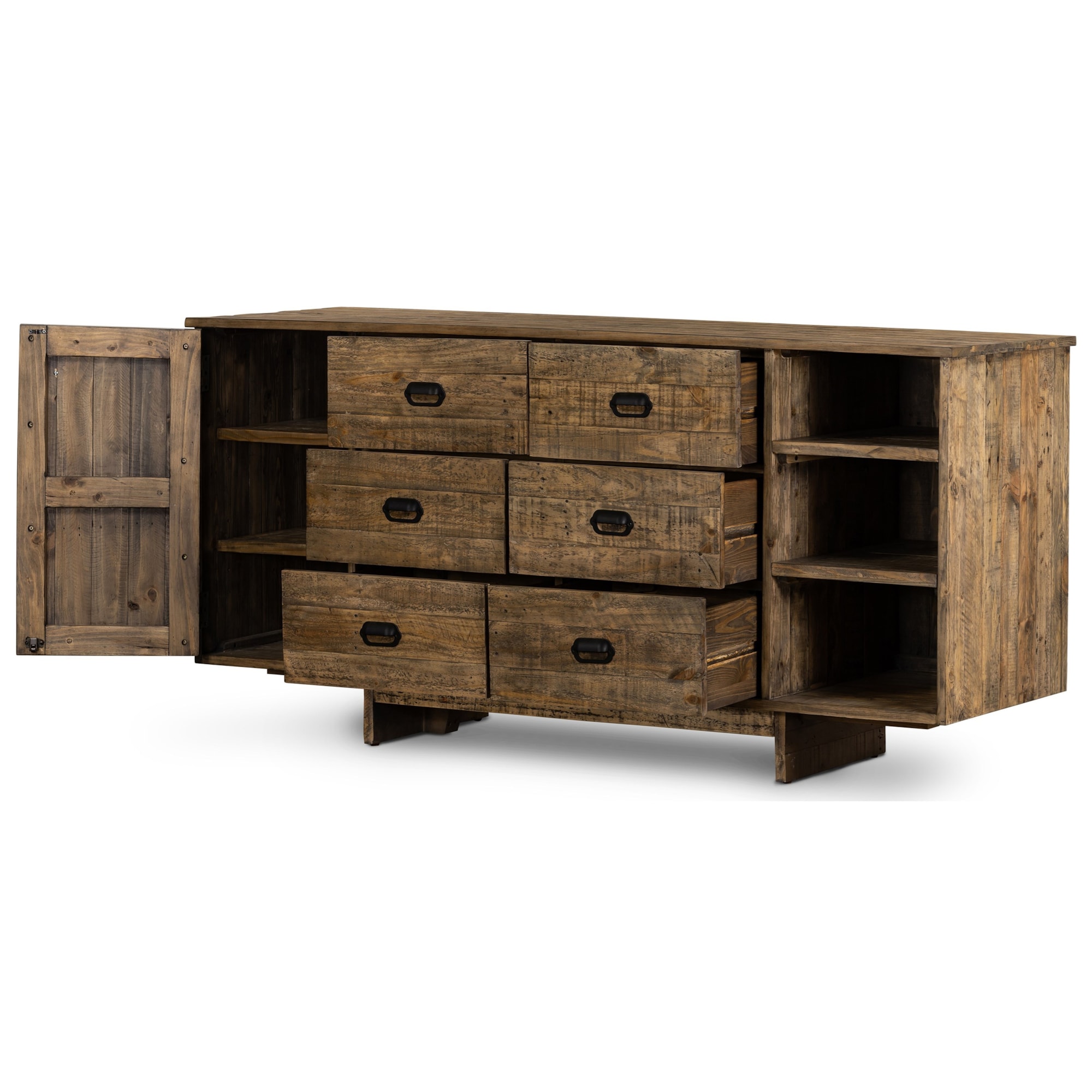 Four Hands Sierra VFH-010B Whitney Sideboard with 6 Drawers | Alison ...